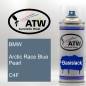 Preview: BMW, Arctic Race Blue Pearl, C4F: 400ml Sprühdose, von ATW Autoteile West.